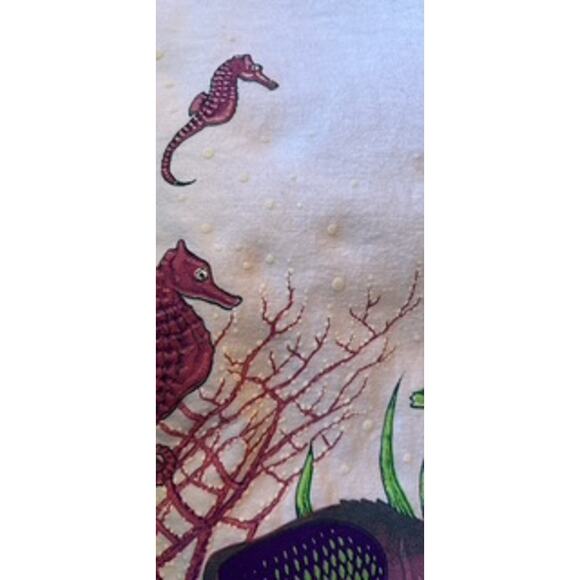 Vintage Hanes Florida Underwater Scene White Reef Graphic Multi Unisex XL - Picture 7 of 10